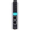 2 port rs232/422/485 device server with 2 10/100BaseT(X) ports (RJ45 connectors, single IP), 0 to 55MOXA
